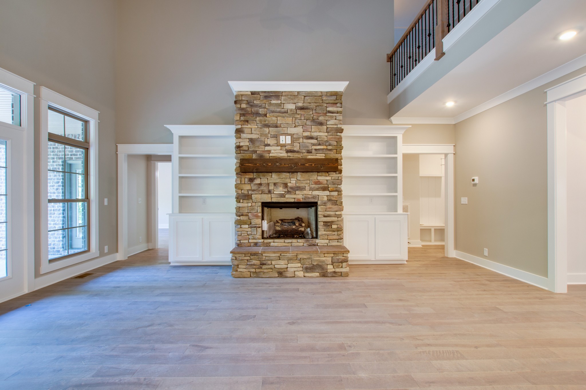 935 Allen Road Murfreesboro, TN 37129 - Photo 8 of 31 a view of an empty room with a fireplace and a window