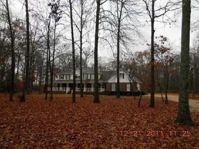 a view of outdoor space with lots of trees