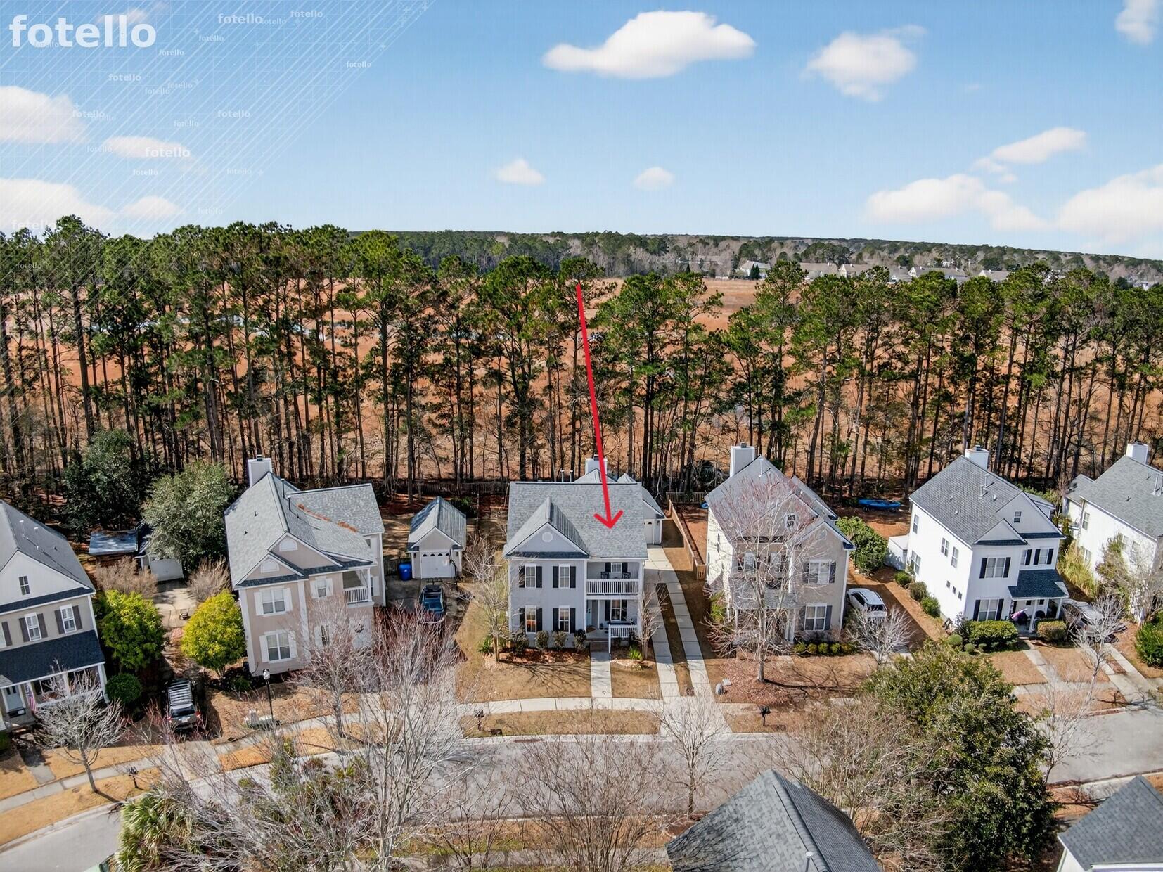 3245 Beaconsfield Road Mount Pleasant, SC 29466 - Photo 32 of 41 Lots of privacy behind home!