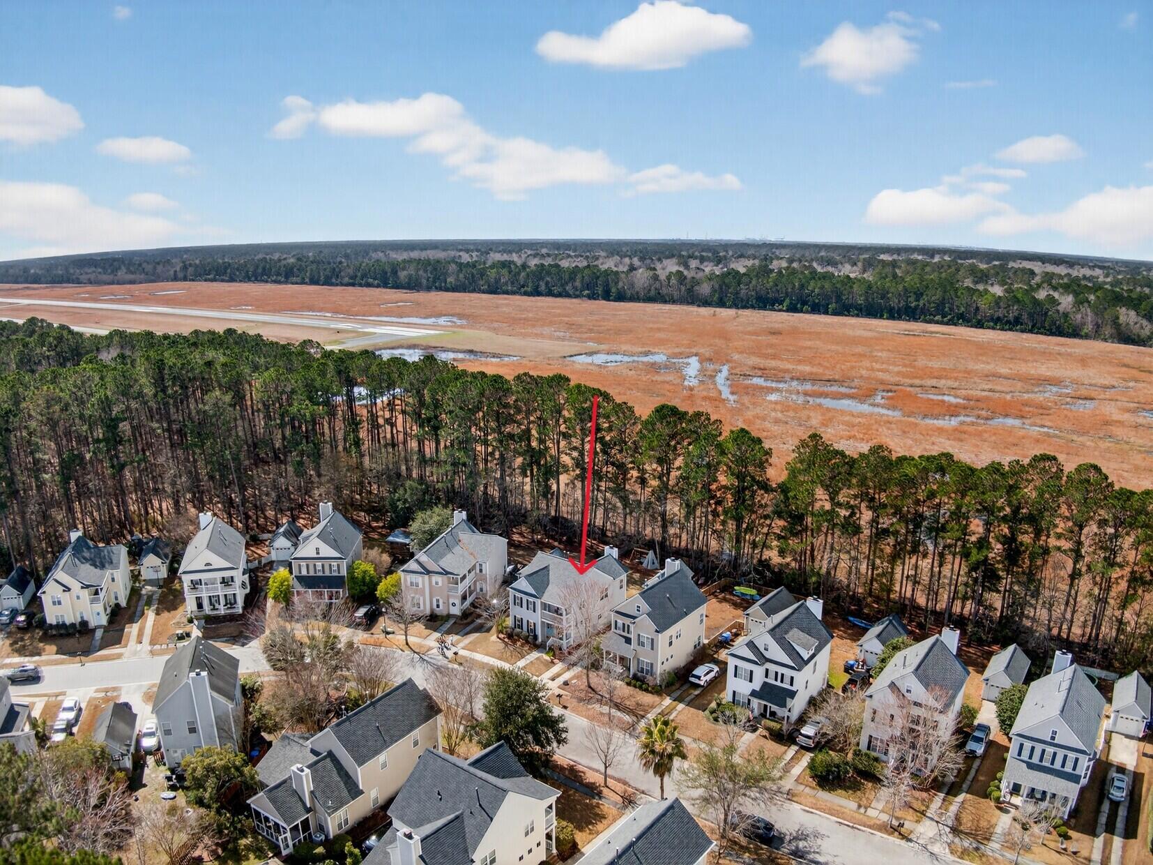 3245 Beaconsfield Road Mount Pleasant, SC 29466 - Photo 33 of 41 aerial zoomed out good