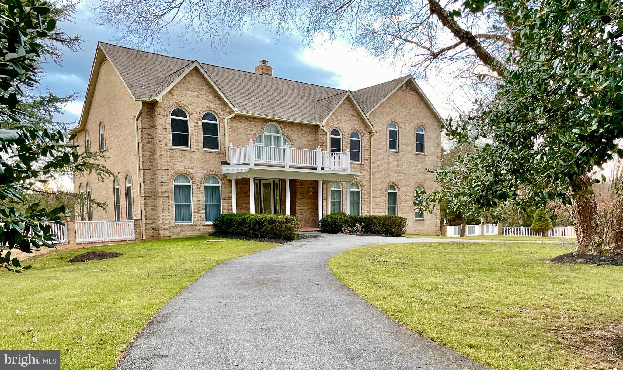 13474 Open Highland, MD 20777 - Photo 1 of 81 Custom built/All brick exterior, circular driveway
