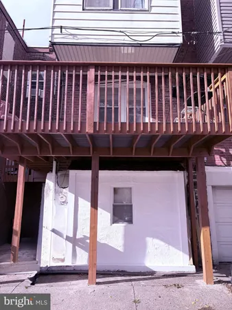a view of a balcony