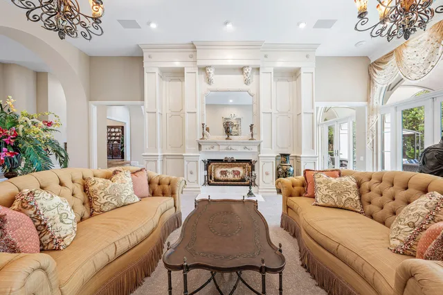a spacious bathroom with a tub sink and shower