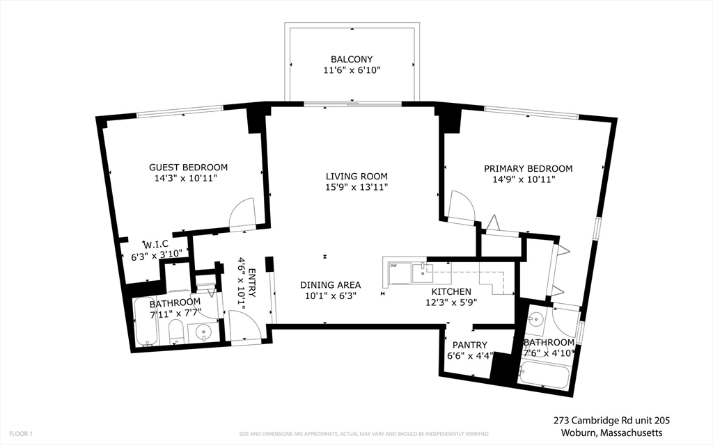 273 Cambridge Road, Unit 205 Woburn, MA 01801 - Photo 26 of 31