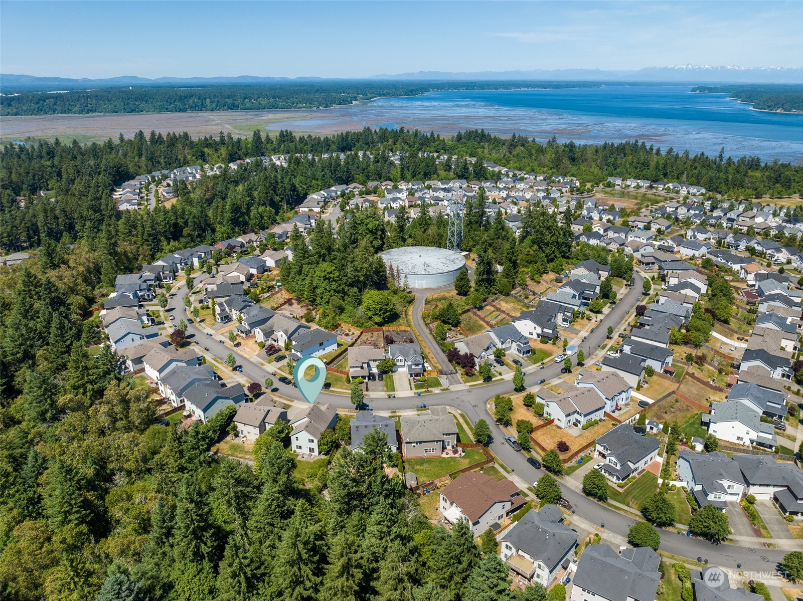 1345 Foreman Road DuPont, WA 98327 - Photo 27 of 34 a view of city and ocean