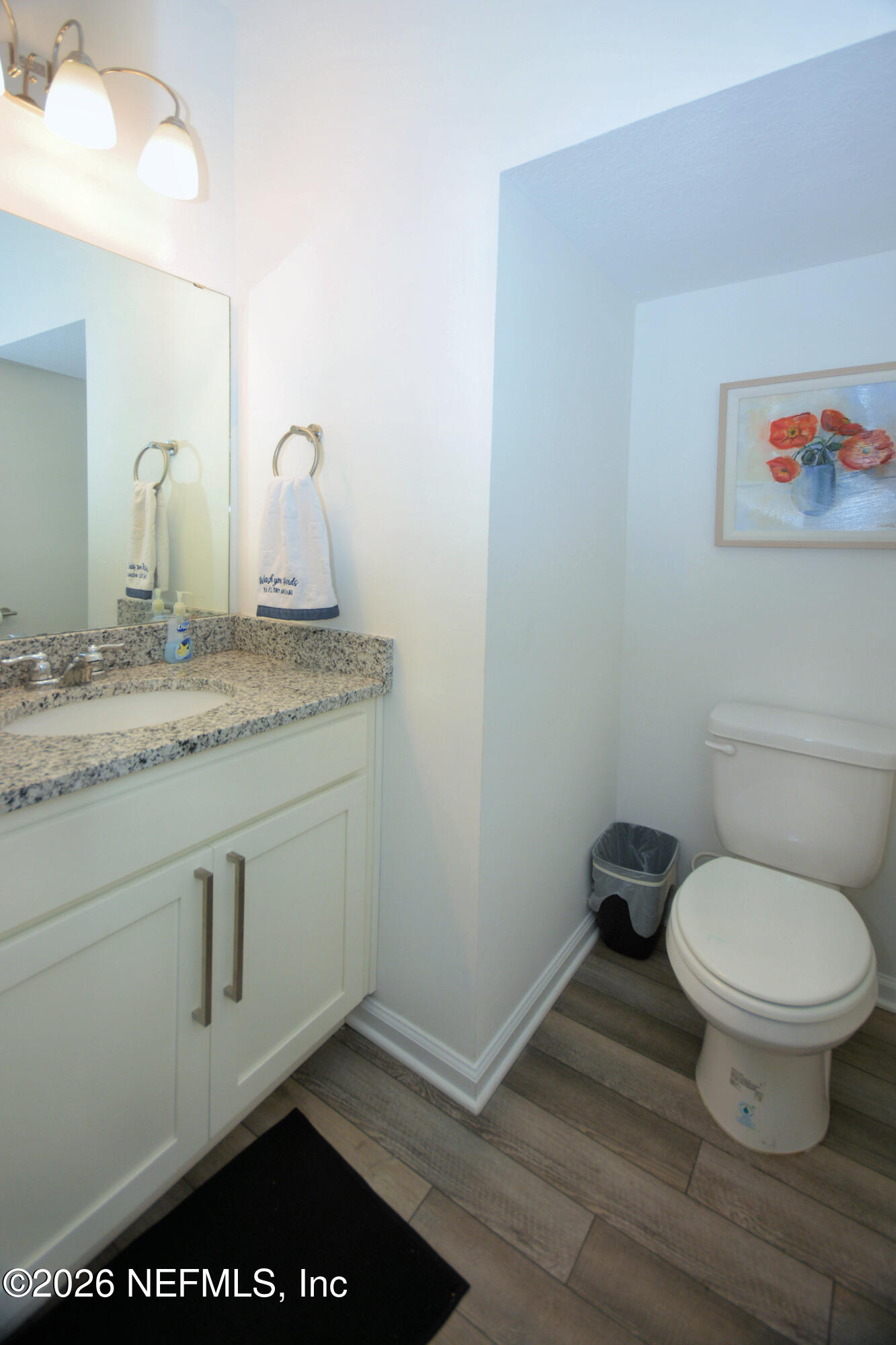 1688 Sanctuary Way Fleming Island, FL 32003 - Photo 18 of 35 a bathroom with a toilet and a sink
