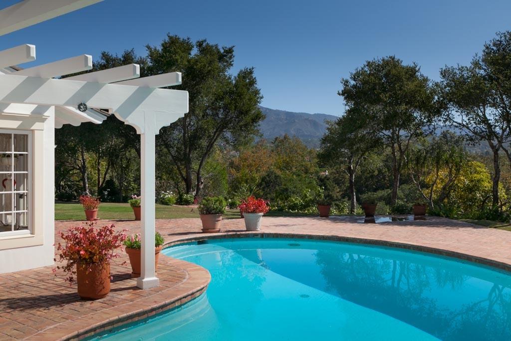 2620 Tallant Road Santa Barbara, CA 93105 - Photo 26 of 27 Pool and View