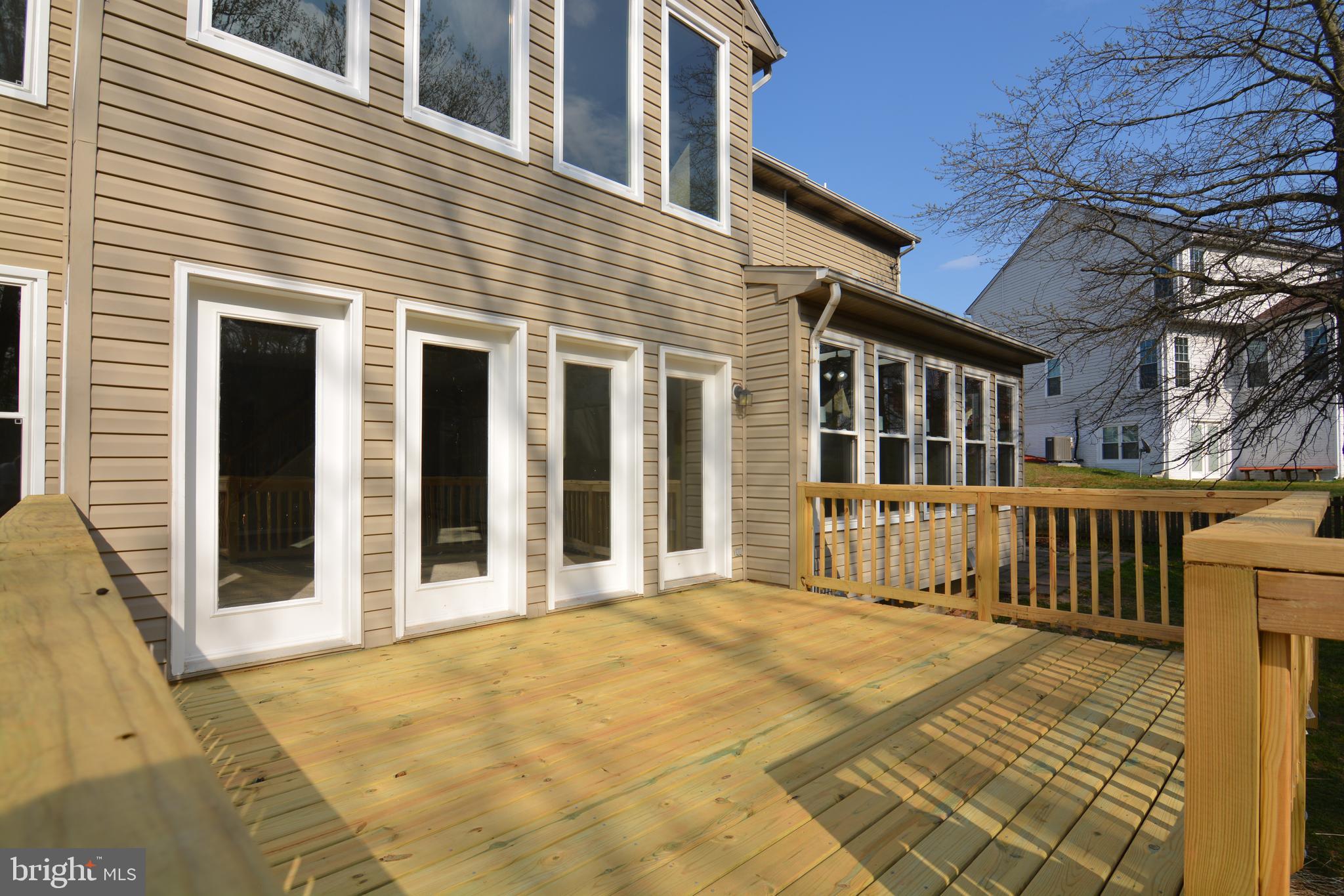 12106 Snowden Woods Road Laurel, MD 20708 - Photo 46 of 51 Deck with new windows