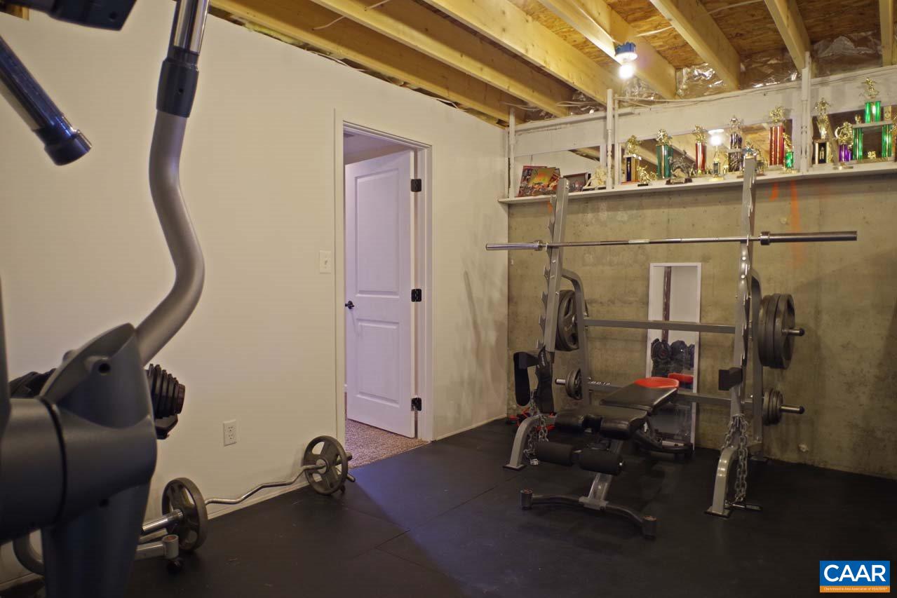 5424 Park Road Crozet, VA 22932 - Photo 45 of 50 a view of a room with gym equipment