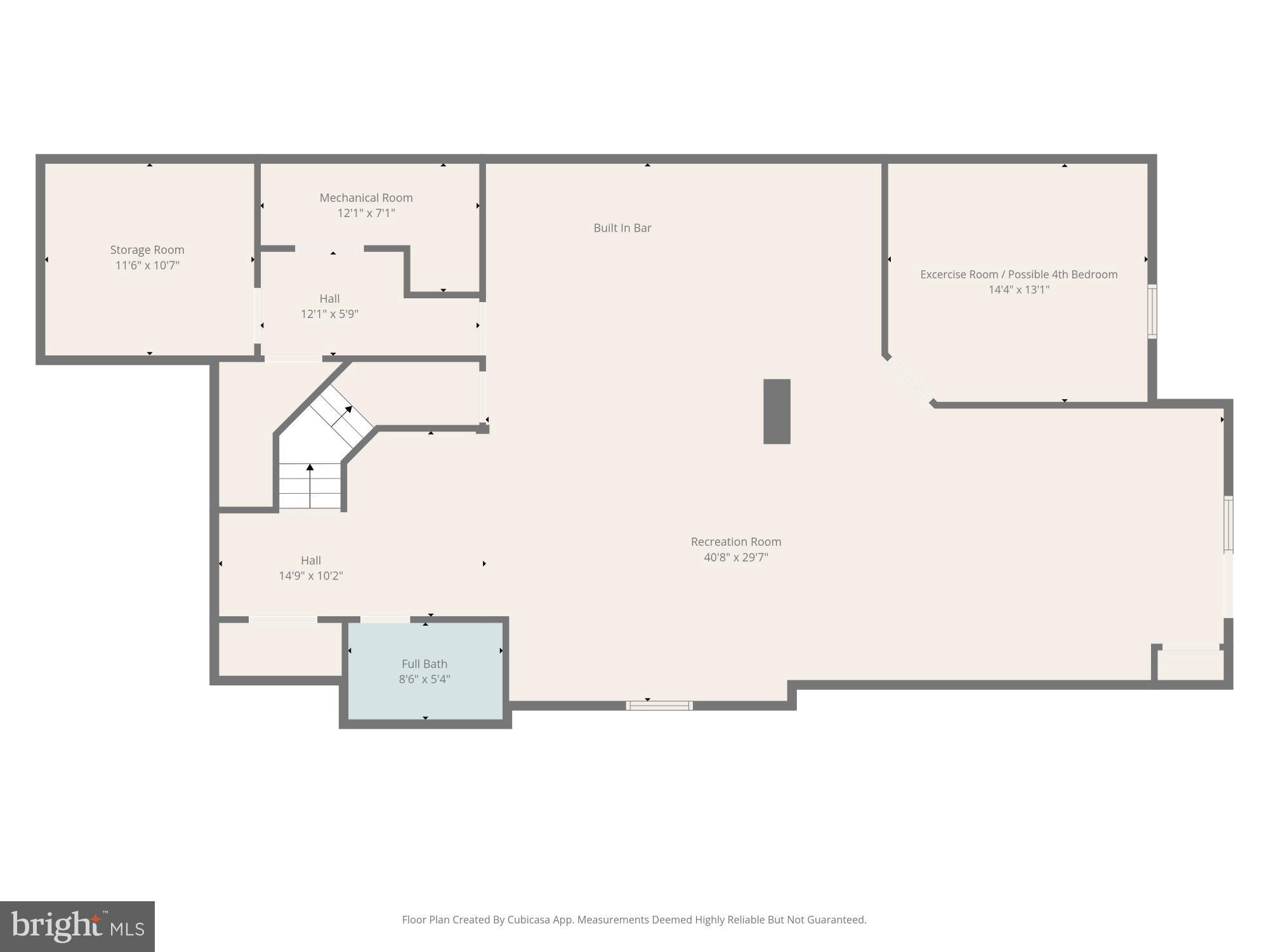 22990 Weybridge Square Ashburn, VA 20148 - Photo 64 of 66 Lower Level Floor Plan