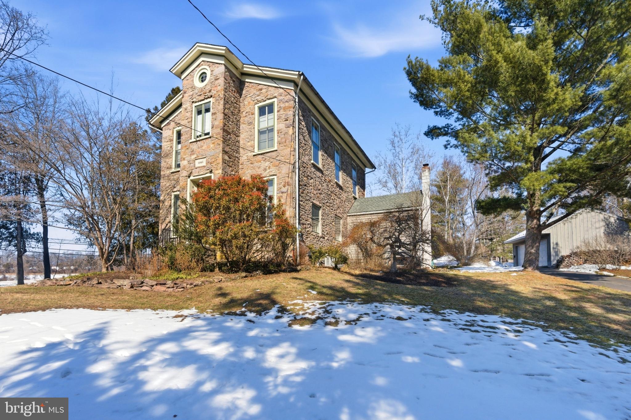 1 Wilson Drive Stockton, NJ 08559 - Photo 2 of 75 Timeless stone exterior rich in character.