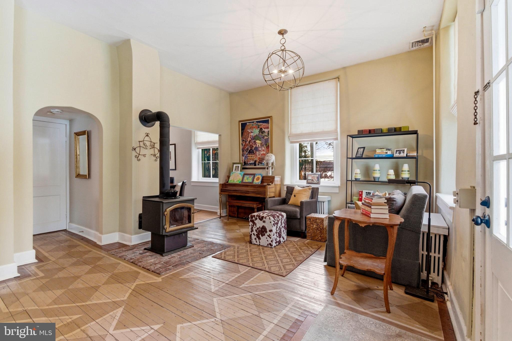 1 Wilson Drive Stockton, NJ 08559 - Photo 6 of 75 Functioning wood stove offers ambiance and warmth.