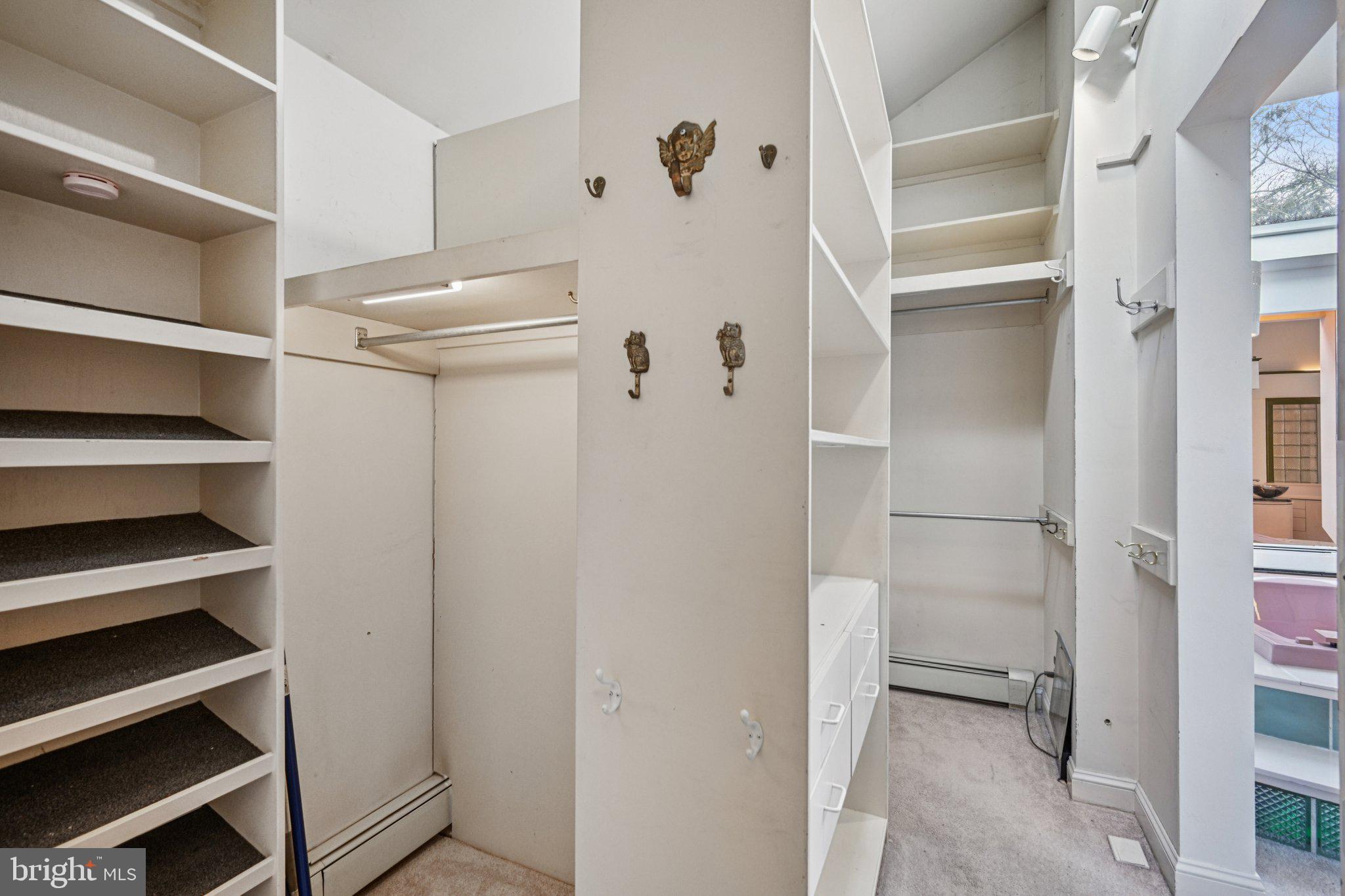 1607 Silverside Road Wilmington, DE 19810 - Photo 25 of 36 a view of walk in closet with empty racks