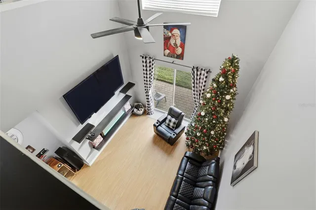 view of a room with gym equipment