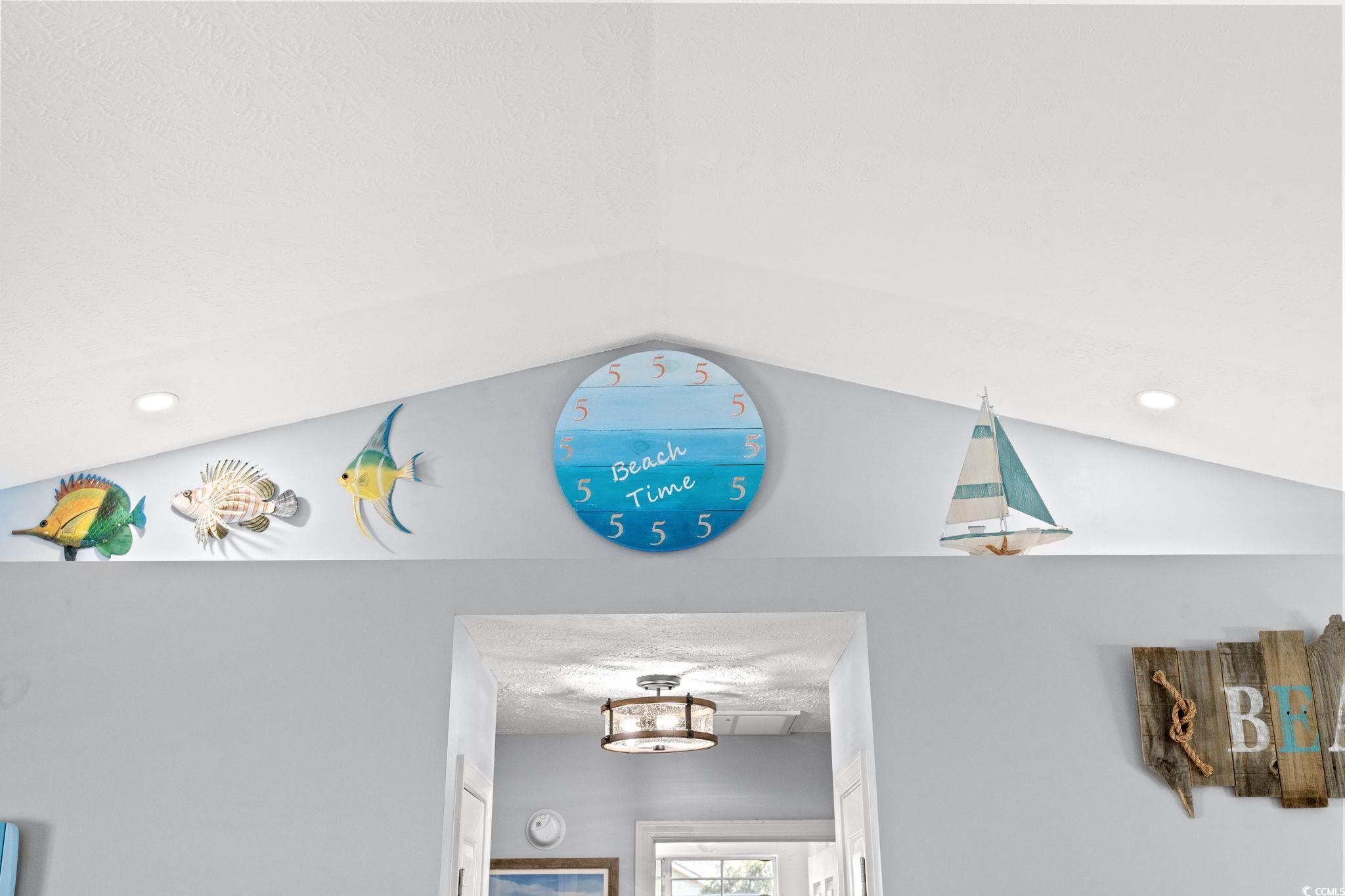 1283 Pollen Loop Murrells Inlet, SC 29576 - Photo 8 of 40 Vaulted ceiling with remote controlled changeable mood light colors. fun.