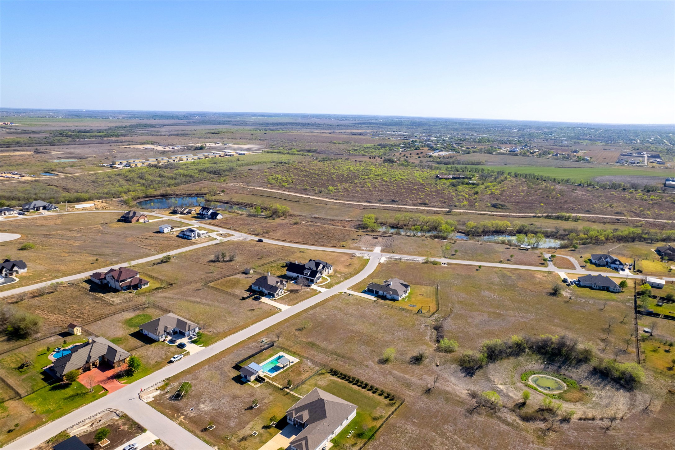 120 Hope Street Kyle, TX 78640 - Photo 9 of 12 Aerial view of Studio Estates