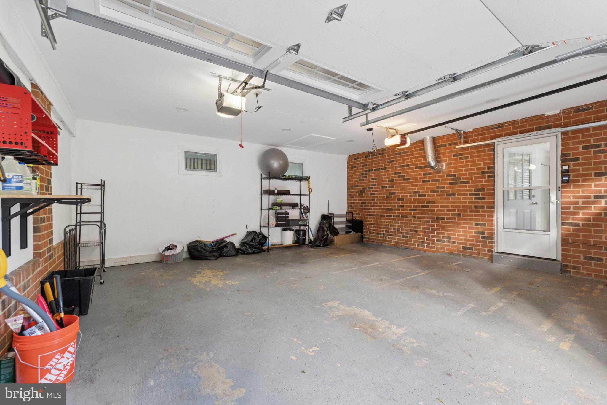3219 Fox Mill Road Oakton, VA 22124 - Photo 76 of 87 Spacious garage with brick accents.