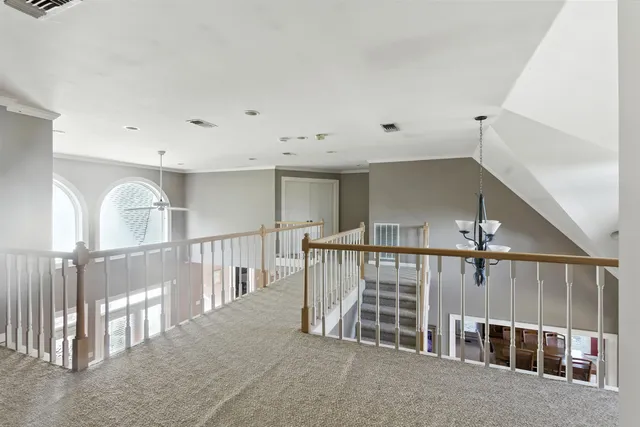 a view of livingroom with furniture