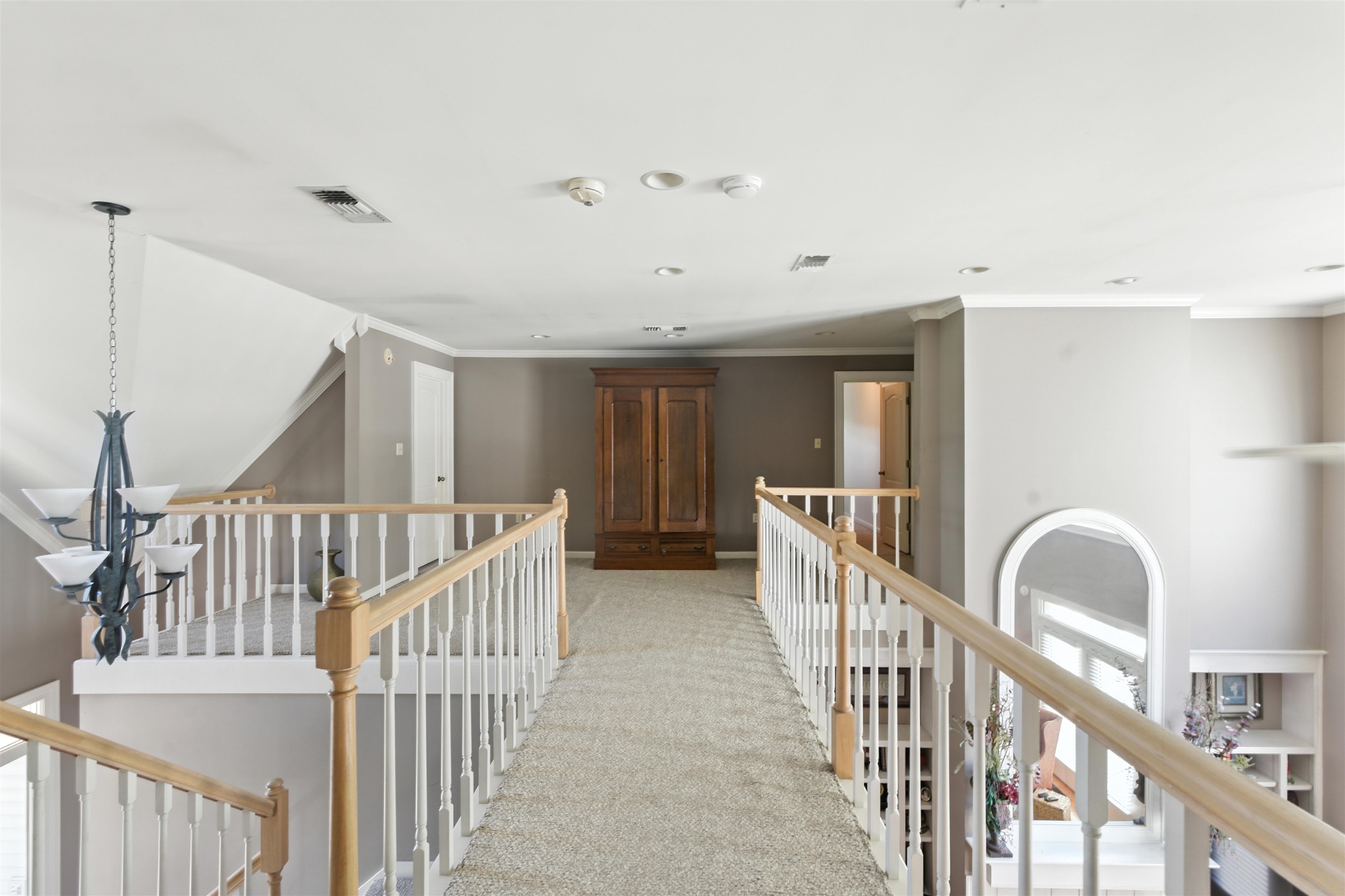 1452 Solo Road Covington, TN 38019 - Photo 24 of 39 a view of staircase with railing and white walls
