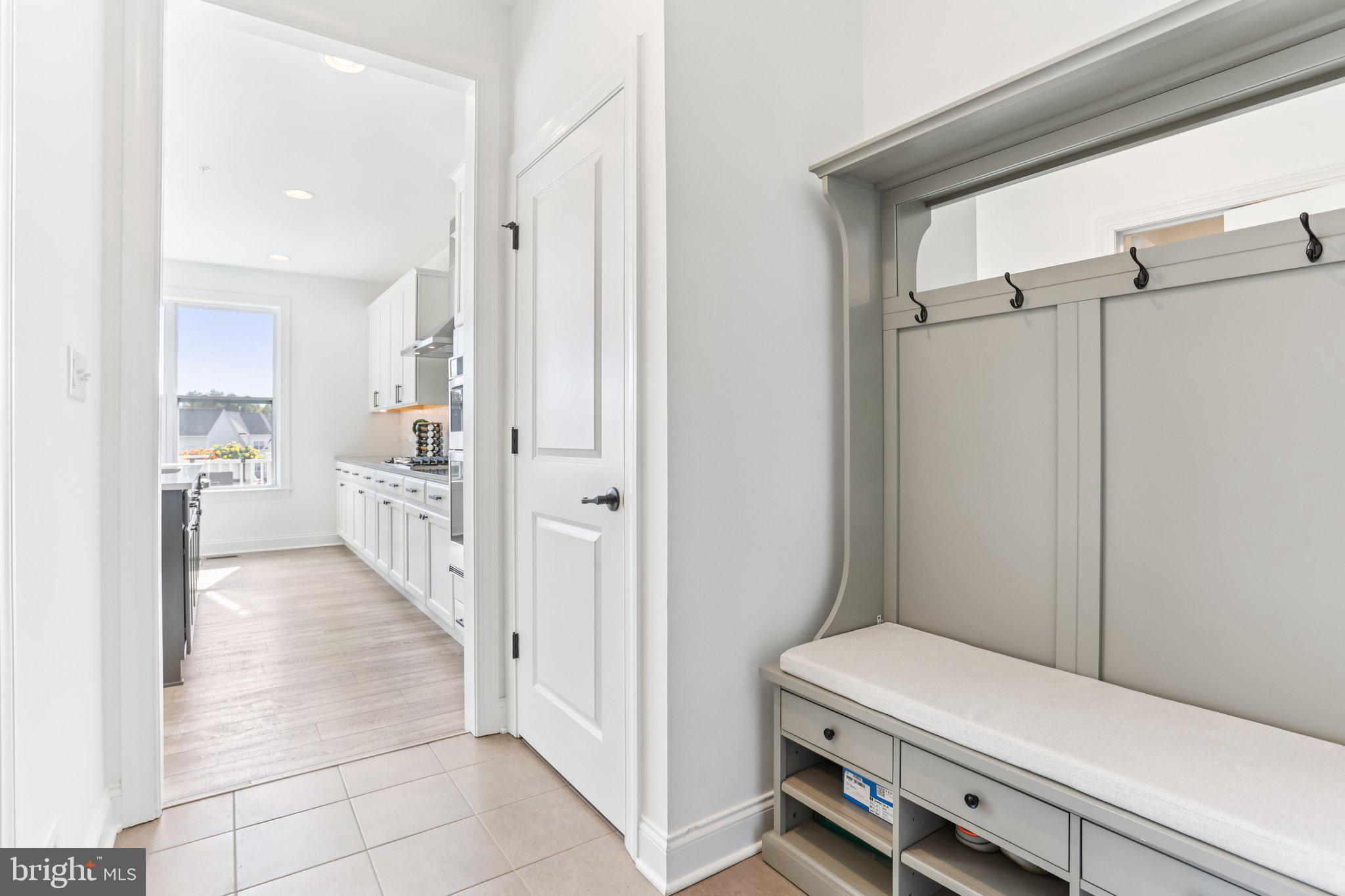 222 Grv Vly Court Chalfont, PA 18914 - Photo 14 of 46 a view of a hallway with workspace and living room