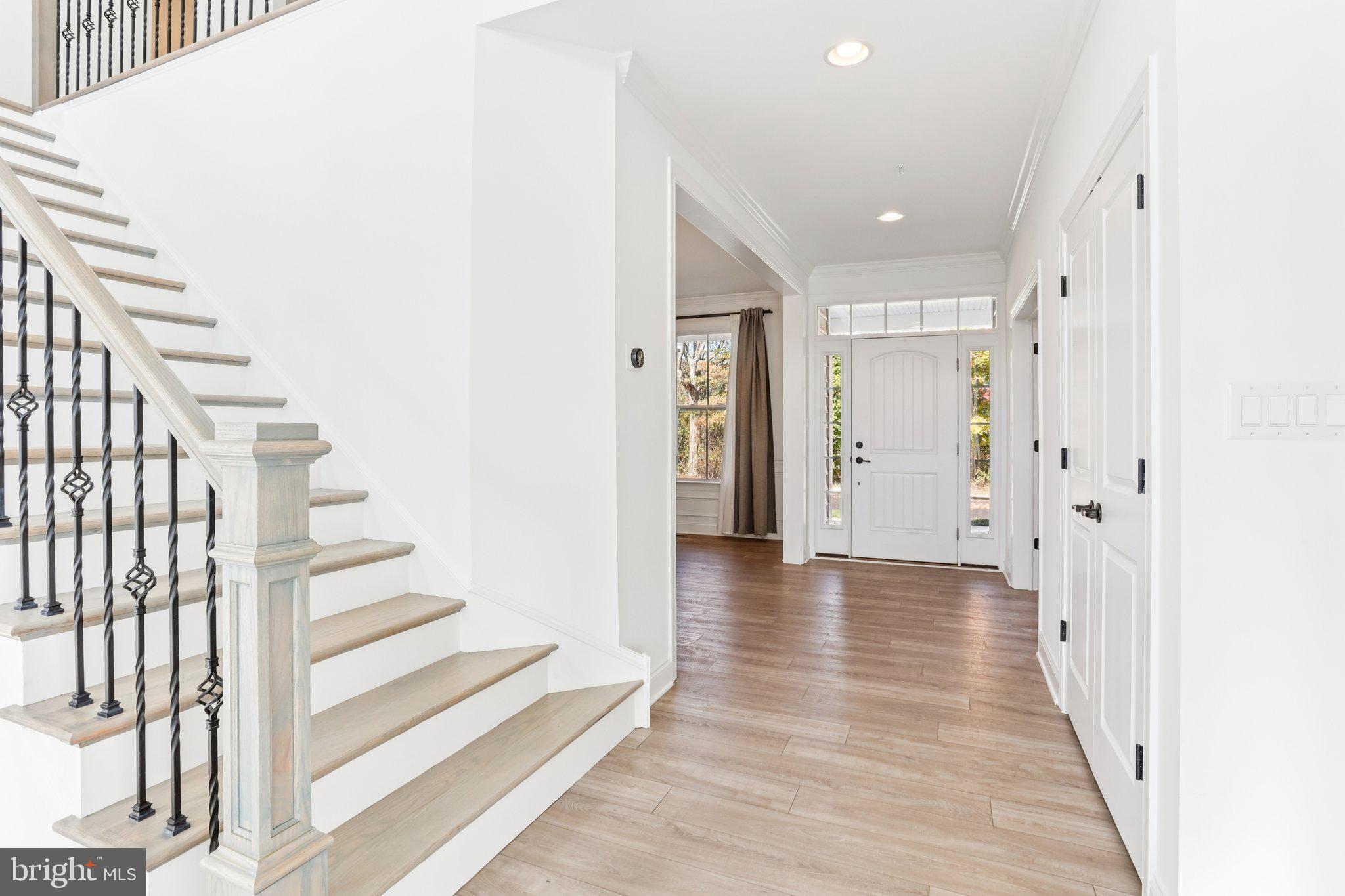222 Grv Vly Court Chalfont, PA 18914 - Photo 4 of 46 a view of an entryway with wooden floor