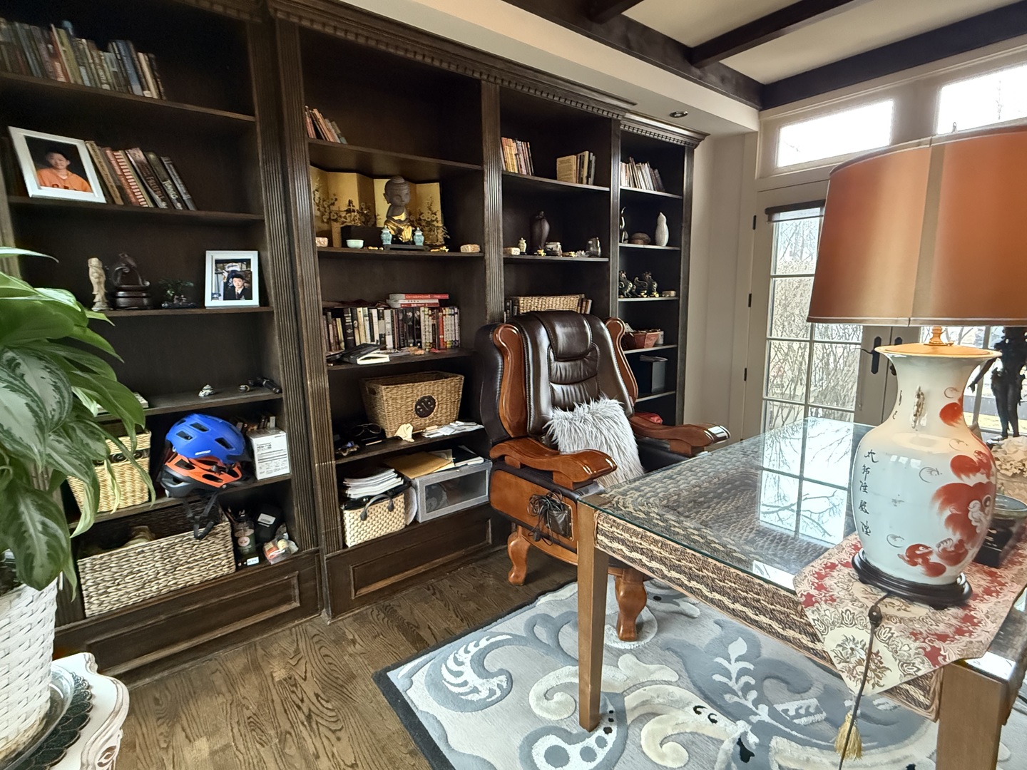 843 Cherry Street Winnetka, IL 60093 - Photo 4 of 9 a living room with lots of furniture and a wooden floor