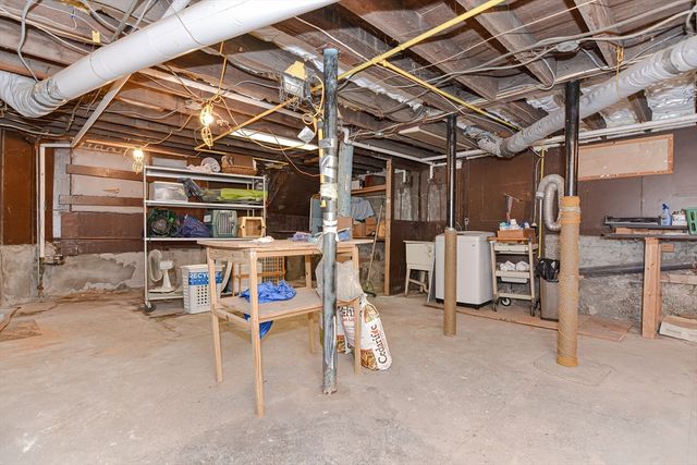 a view of storage and utility room