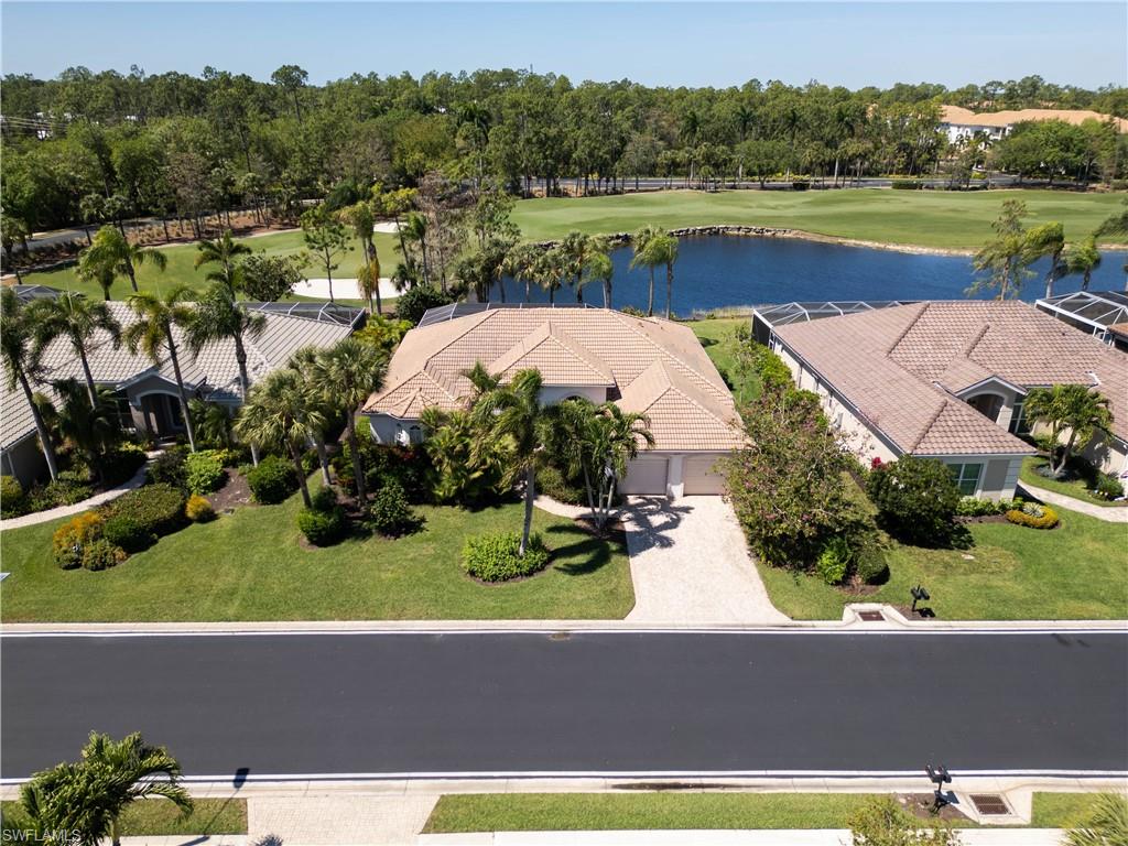 8229 Allendale Court Naples, FL 34120 - Photo 3 of 50 an aerial view of a house with a outdoor space