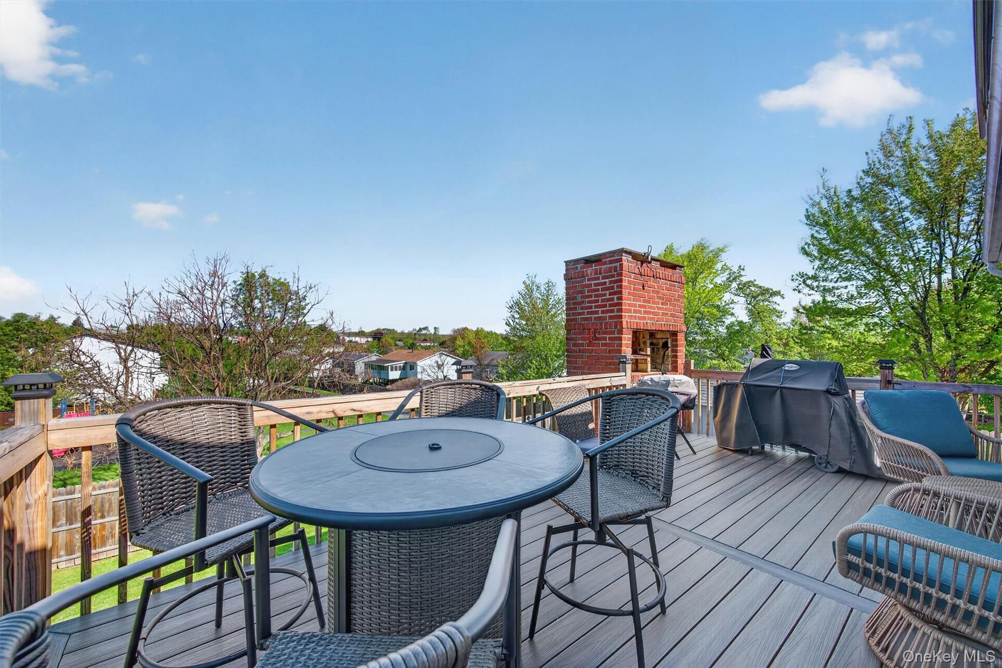 122 Rolling Meadows Road Middletown, NY 10940 - Photo 35 of 47 a view of a tables and chairs in patio