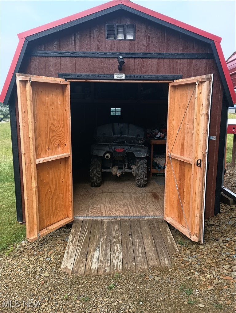 View of shed
