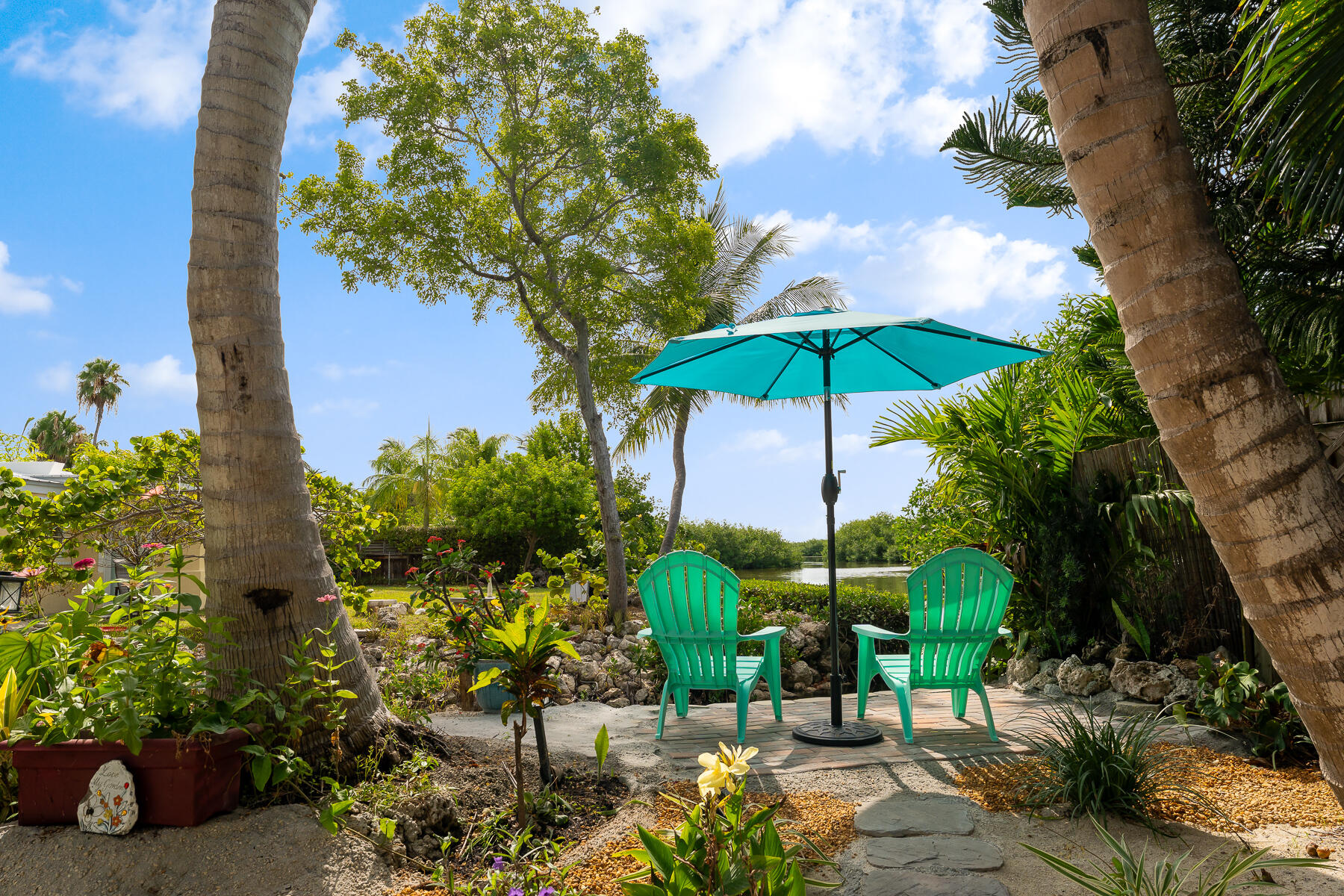 1513 5th Street Key West, FL 33040 - Photo 11 of 19 an outdoor view of patio with green space