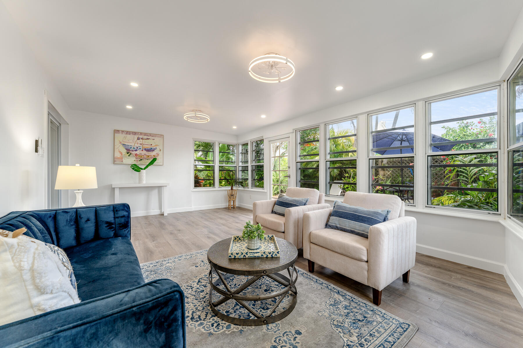1513 5th Street Key West, FL 33040 - Photo 2 of 19 a living room with furniture and a large window