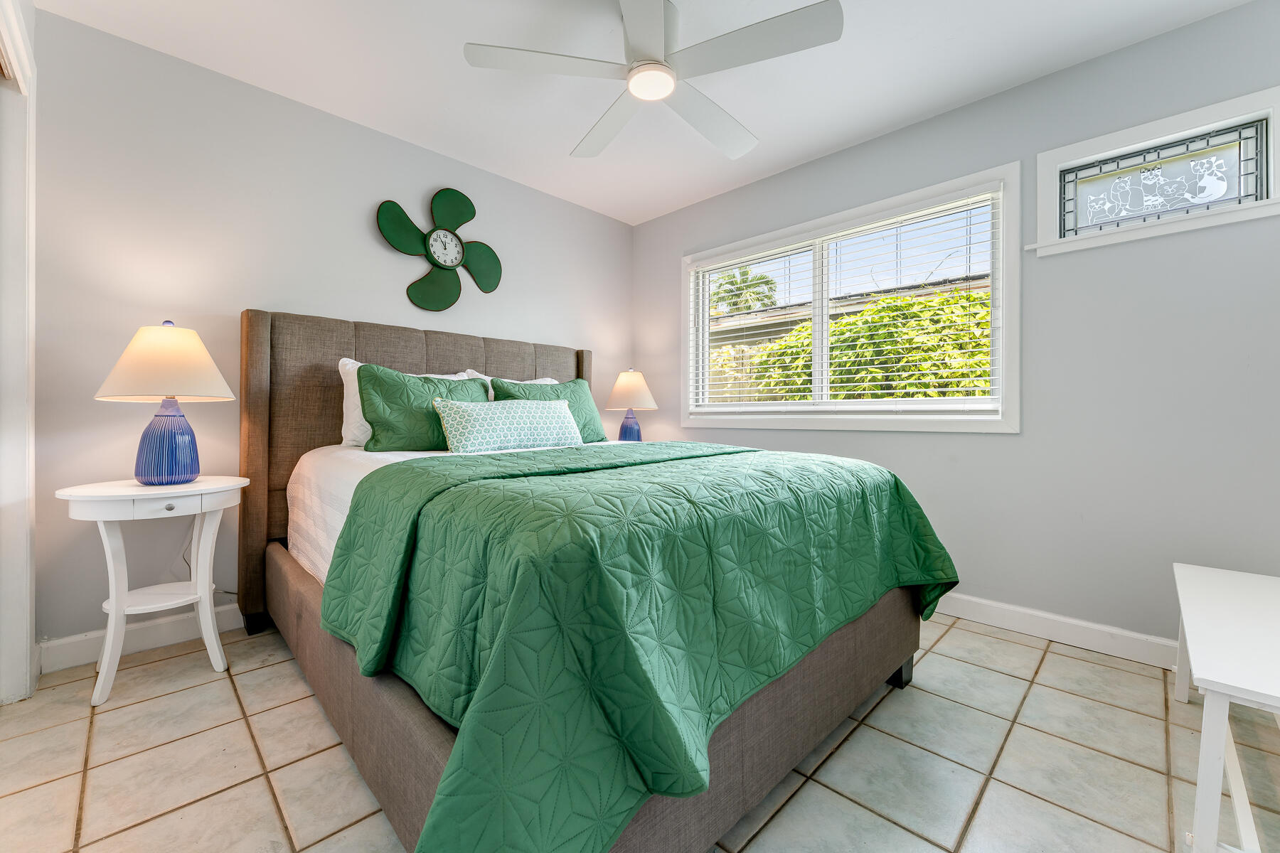 1513 5th Street Key West, FL 33040 - Photo 9 of 19 a bedroom with a bed and a painting on the wall