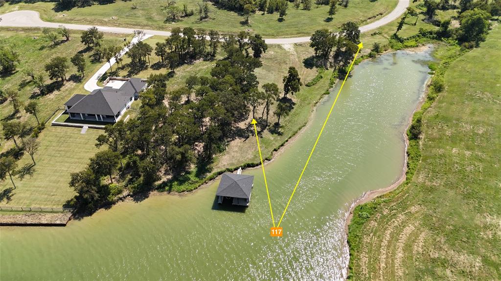 117 Diamond Point Drive Corsicana, TX 75109 - Photo 31 of 35 an aerial view of residential house with outdoor space