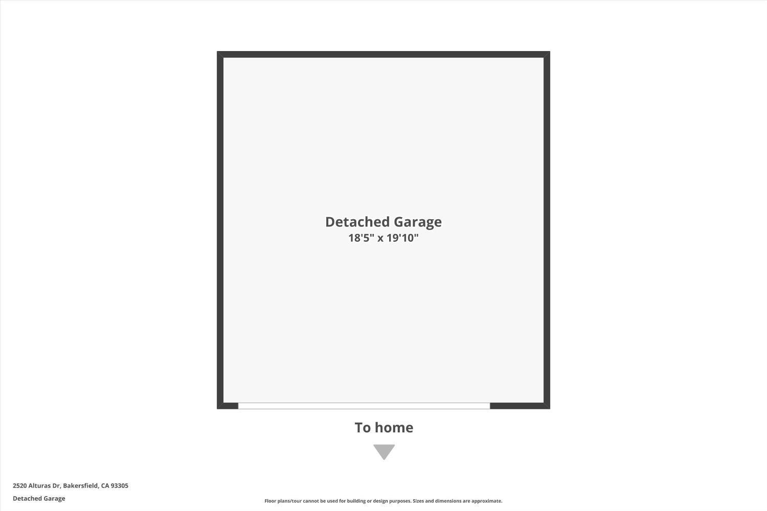 Undisclosed Address Bakersfield, CA 93305 - Photo 45 of 46 a picture of a room with a floor plan