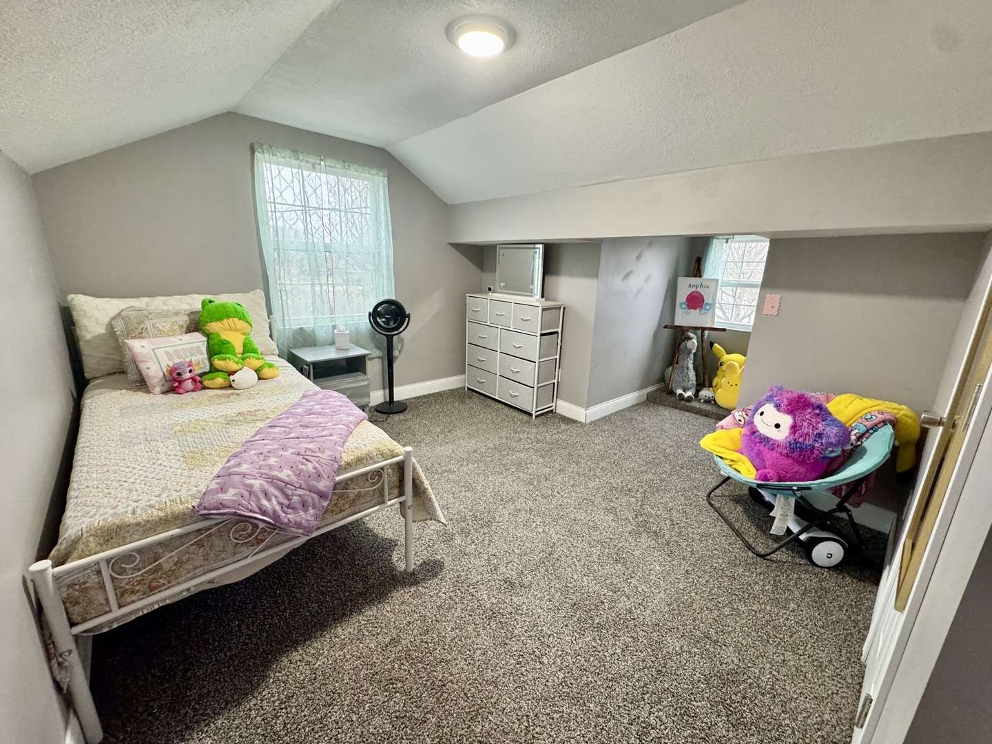 402 North Center Street Colfax, IL 61728 - Photo 24 of 25 a bedroom with bed and window