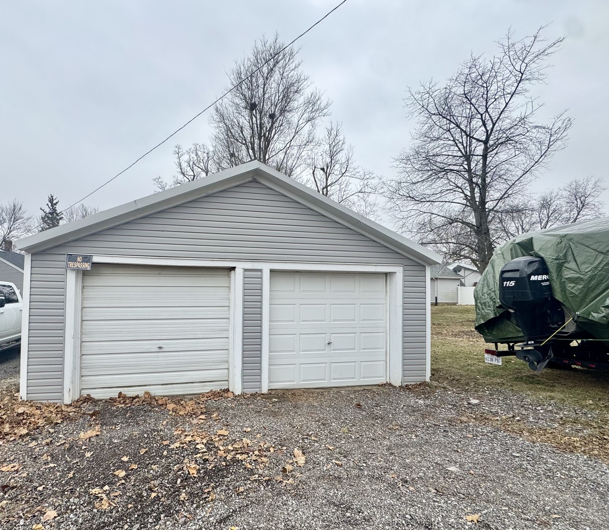 402 North Center Street Colfax, IL 61728 - Photo 4 of 25 a small white house with a outdoor space