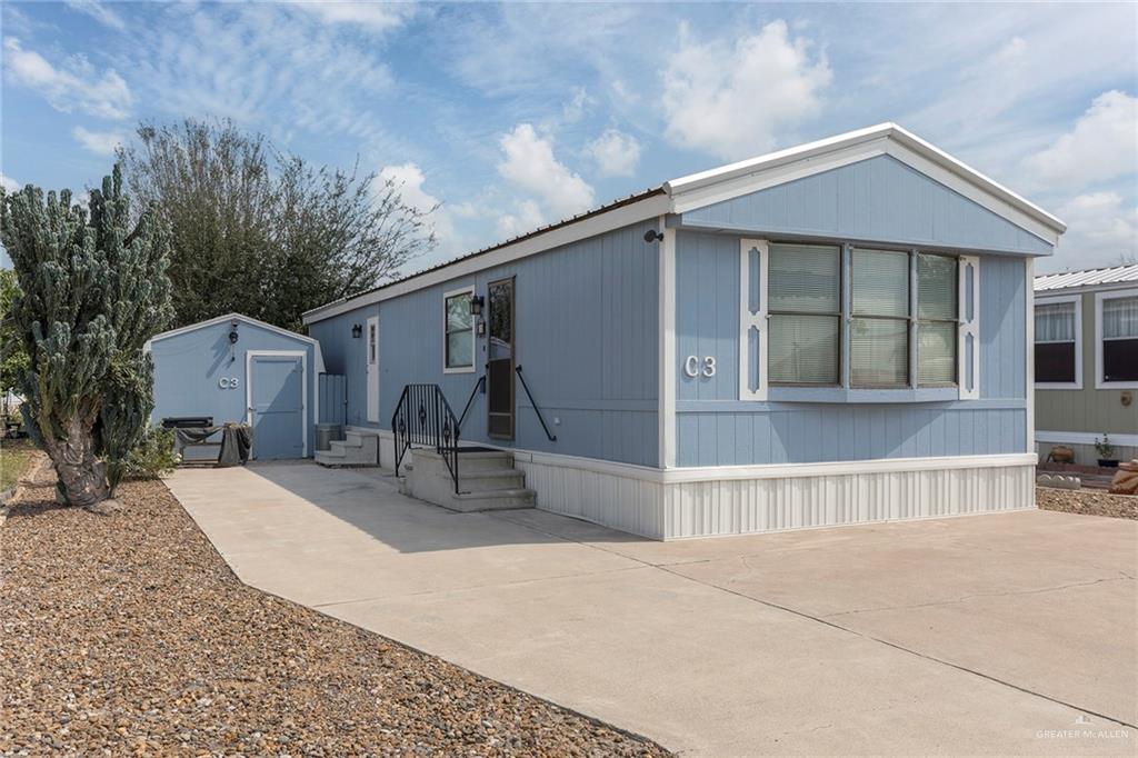 405 Cory Drive Mission, TX 78572 - Photo 2 of 13 a house view with a outdoor space