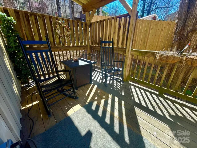 a view of outdoor seating area