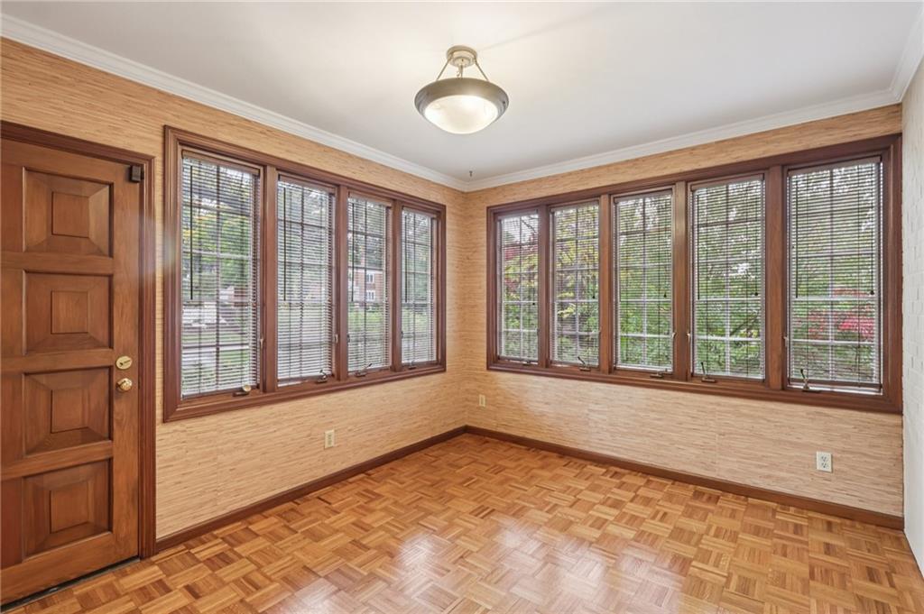 12 Holland Road Pittsburgh, PA 15235 - Photo 16 of 49 a view of an empty room with a window and a floor to ceiling window