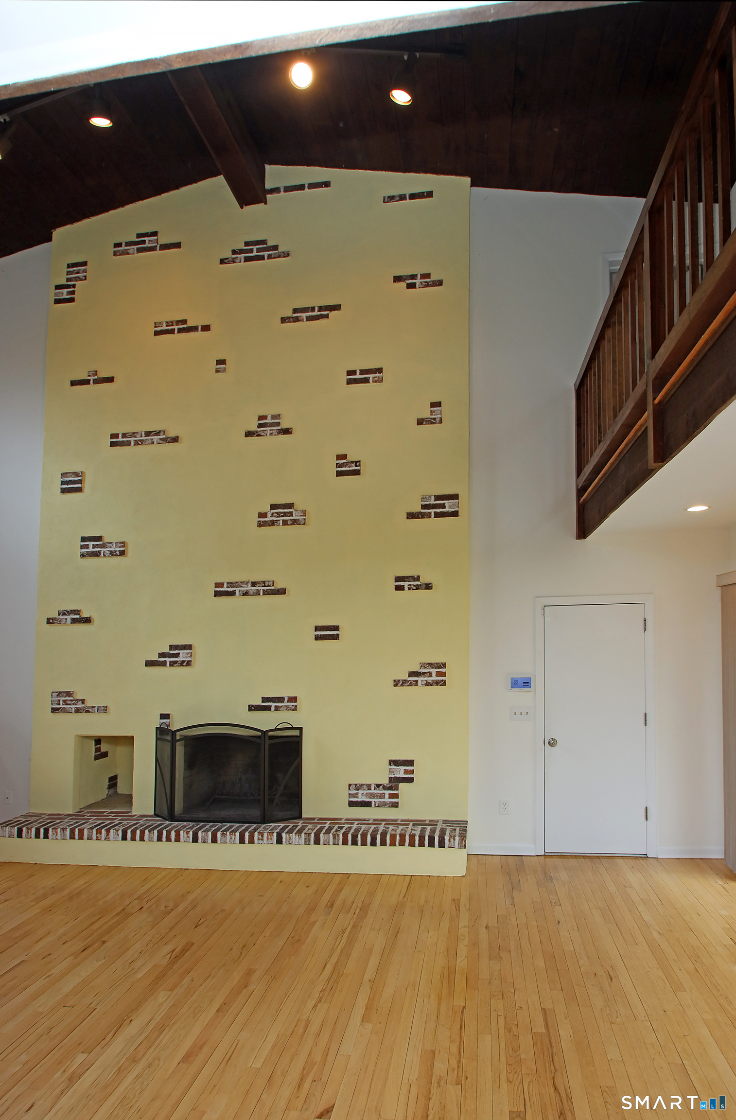 78 Sturbridge Road Easton, CT 06612 - Photo 21 of 37 Fireplace and vaulted ceiling