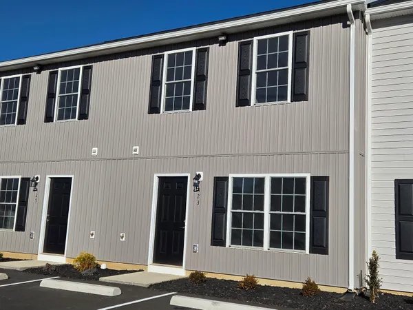 a view of front door