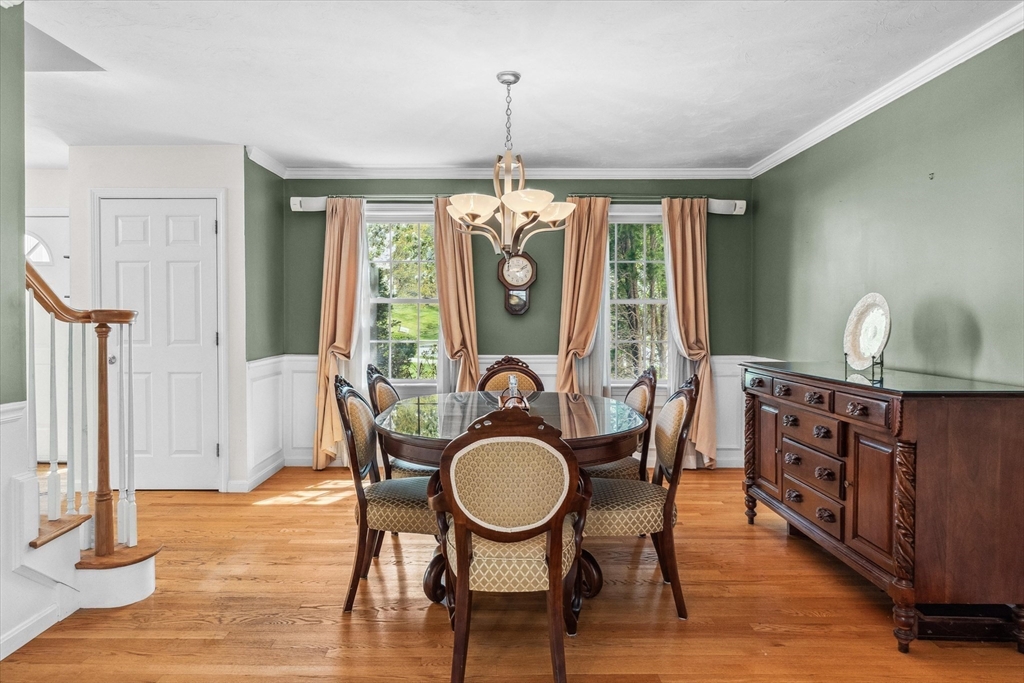 10 Falls Brook Road Hudson, MA 01749 - Photo 15 of 42 a dining room with furniture window wooden floor