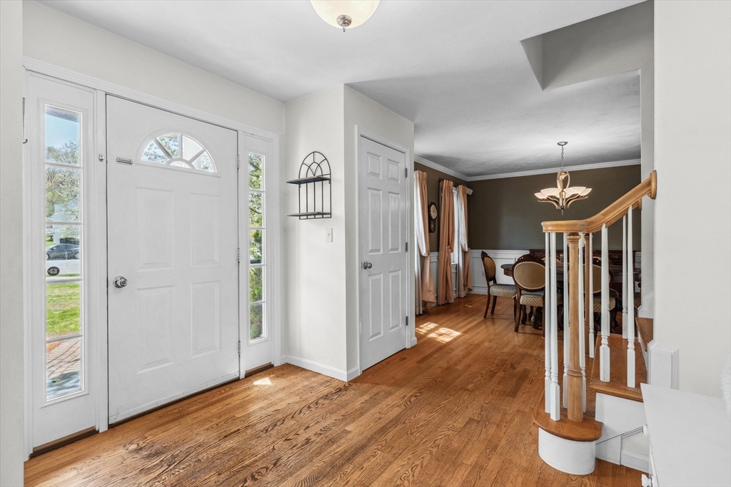 10 Falls Brook Road Hudson, MA 01749 - Photo 5 of 42 a view of entryway with wooden floor