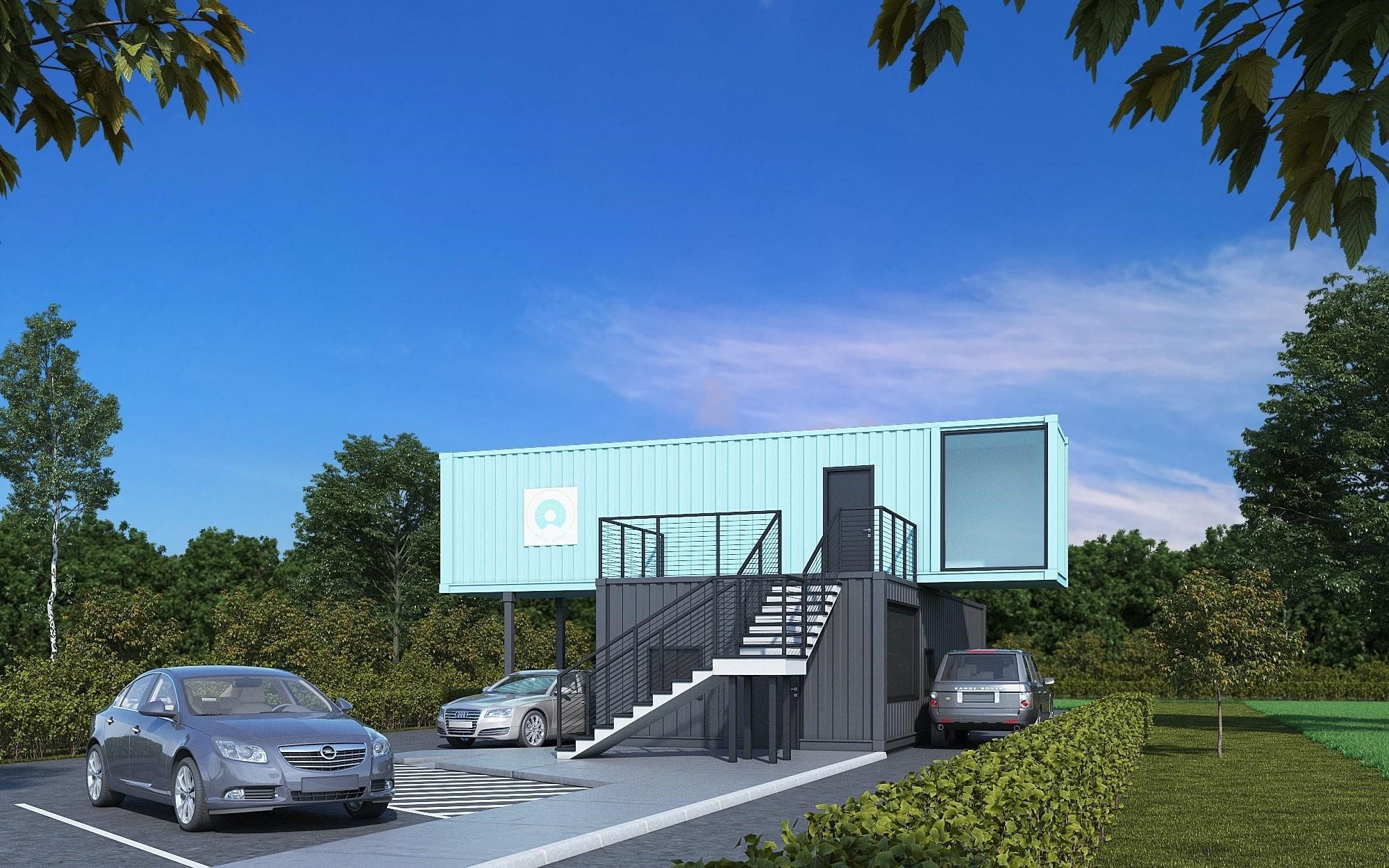 4514 North Main Street Houston, TX 77009 - Photo 12 of 15 The seller had initial plans for a coffee shop—renderings are available for inspiration—making this an excellent location for a retail concept, boutique office, or live/work space.