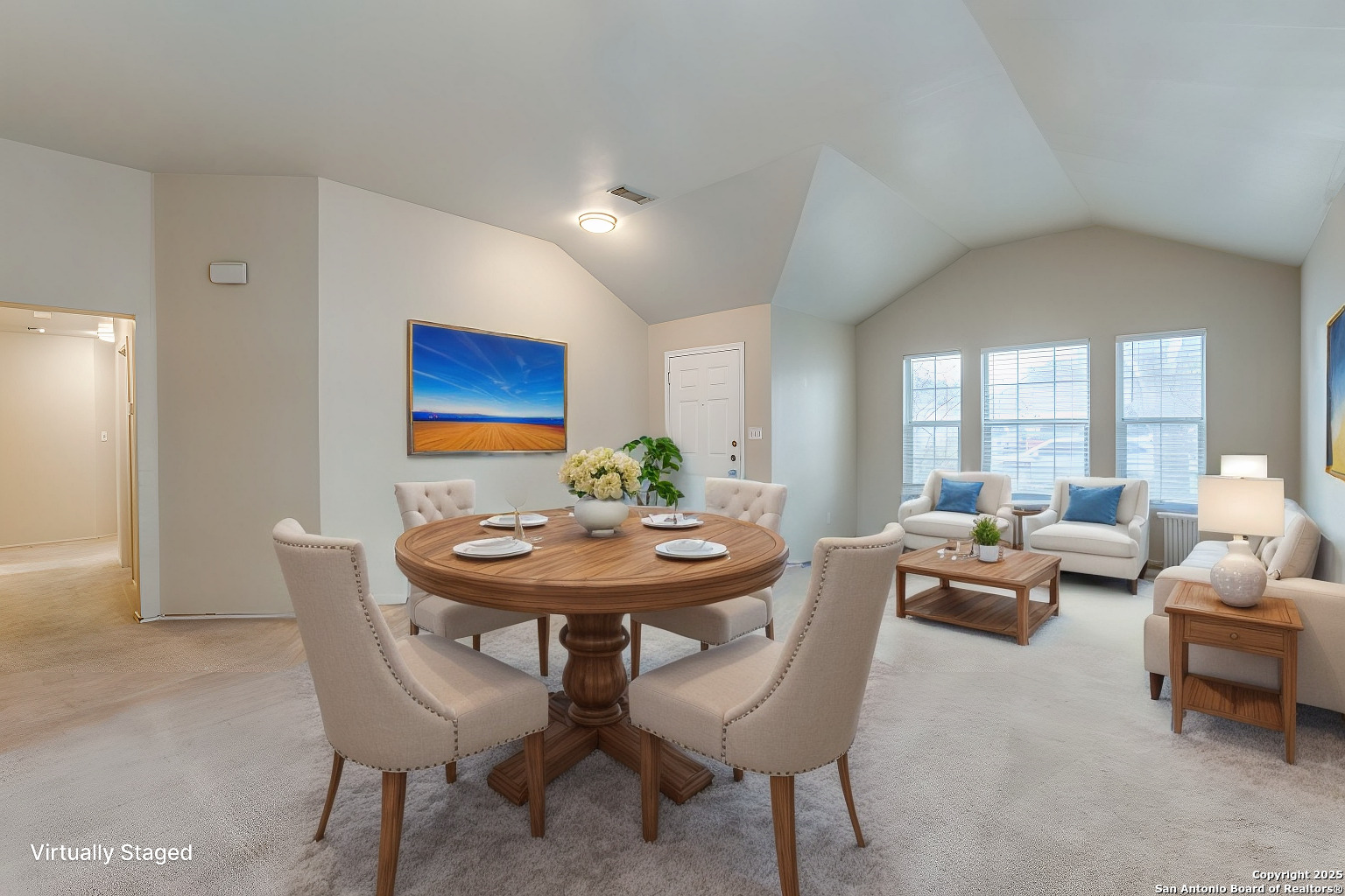 8346 Copperglen Converse, TX 78109 - Photo 2 of 15 a view of a dining room with furniture and wooden floor