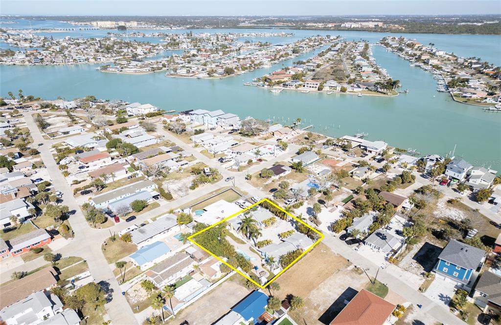 13136 4th Street East Madeira Beach, FL 33708 - Photo 61 of 75 an aerial view of ocean view
