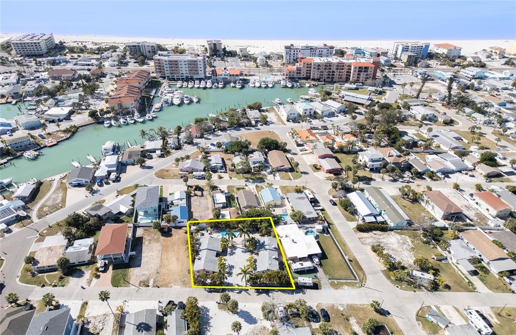 13136 4th Street East Madeira Beach, FL 33708 - Photo 67 of 75 an aerial view of a city