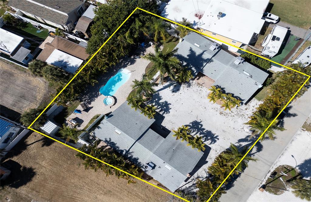 13136 4th Street East Madeira Beach, FL 33708 - Photo 75 of 75 an aerial view of a house