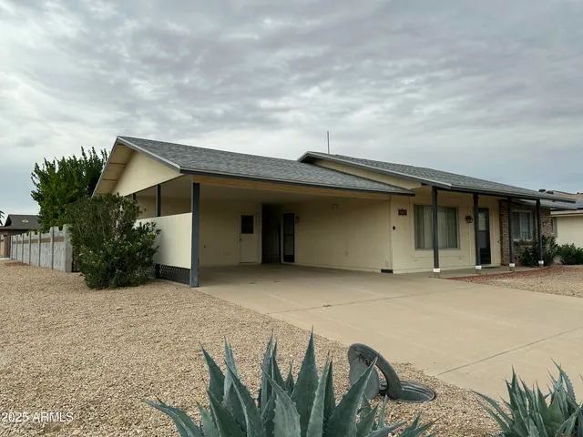 a house with a outdoor space
